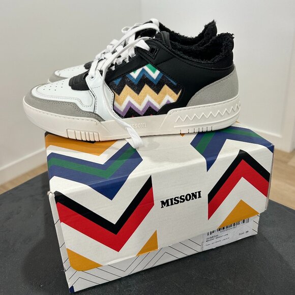 Missoni Shoes - BRAND NEW Missoni Basket Low Top Sneaker Size 38
